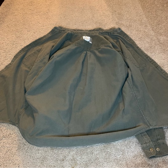The Territory Ahead Button Down Green Mens Medium - Picture 9 of 10